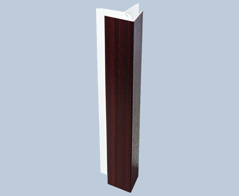 Kestrel two part corner trim - woodgrain
